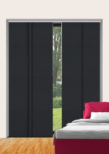 Madrid Blockout Lava Panel Glide Blinds – Half Price Blinds