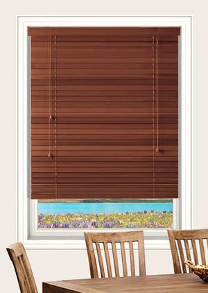 Cedar Venetian Blinds Standard Medium Red - 1788785109