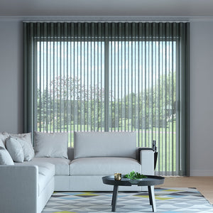 Curtains Martinique Sheer Charcoal - 1782114637