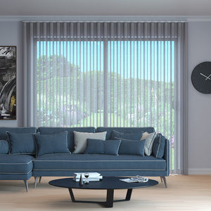 Curtains Martinique Sheer Stone - 1781479494