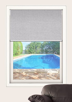 Double Roller Blinds Cai Blockout Chiffon - 1786620762