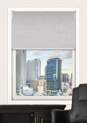 Double Roller Blinds Cai Blockout Mist - 1785742238