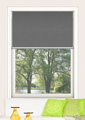 Double Roller Blinds Madrid Blockout Fossil - 1788850056