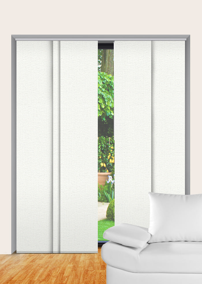 Cascata Blockout Avorio Panel Glide Blinds – Half Price Blinds