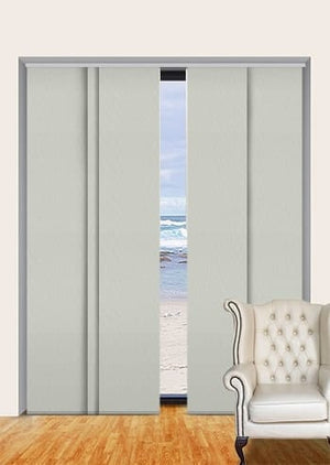 Panel Glide Blinds Madrid Blockout Ceramic - 1792482642