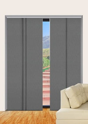 Panel Glide Blinds Madrid Blockout Fossil - 1791447370