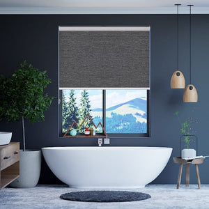 Roller Blinds Balmoral Blockout Steel - 1781785058