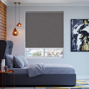 Roller Blinds Cai Blockout Grey - 1780981457