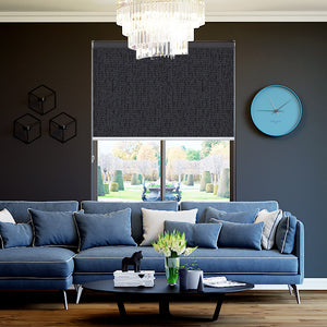 Roller Blinds Cascata Blockout Corvo - 1782165999