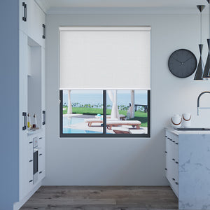 Roller Blinds Cascata Blockout Neve - 1781681123