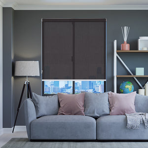 Roller Blinds Clearscreen Black Bronze - 1781690666