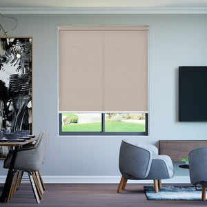 Roller Blinds Eclipse Sunscreen Beige (Stock Clearance) - 1781325039