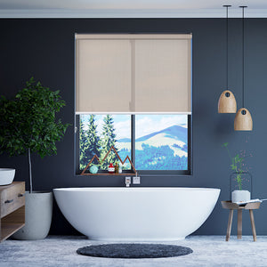 Roller Blinds Eco Sunscreen Almond (Stock Clearance) - 1781049082
