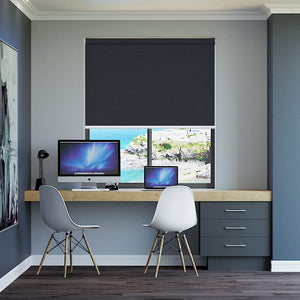 Roller Blinds Elite Blockout Coal - 1729843162