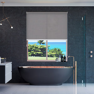 Roller Blinds Optima Sunscreen Ash Linen - 1781605435