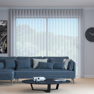 Curtains Stockholm Sheer Silver - 1789537485