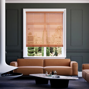 Timber-look Nova Blinds Standard Cedar - 1789011516
