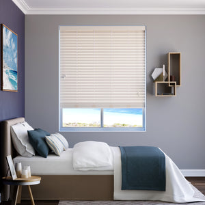 Timber-look Nova Blinds Standard Cream - 1788478206