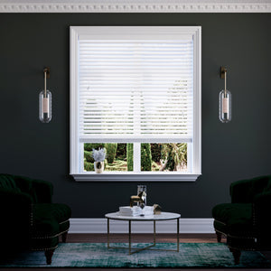 Timber-look Nova Blinds Standard White - 1788838646