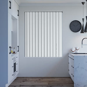Vertical Blinds Elite Blockout Ice - 1746925241