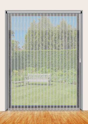 Vertisheer Blinds Linen Porcelain - 1789430303