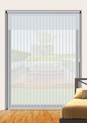 Vertisheer Blinds Premium Collection Plain White - 1735809611