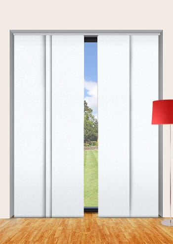 Elite Blockout Ice Panel Glide Blinds – Half Price Blinds