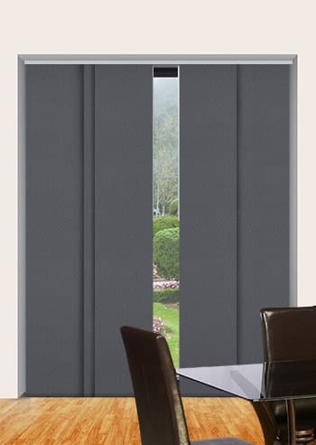 Paris Blockout Baltic Sea Panel Glide Blinds – Half Price Blinds