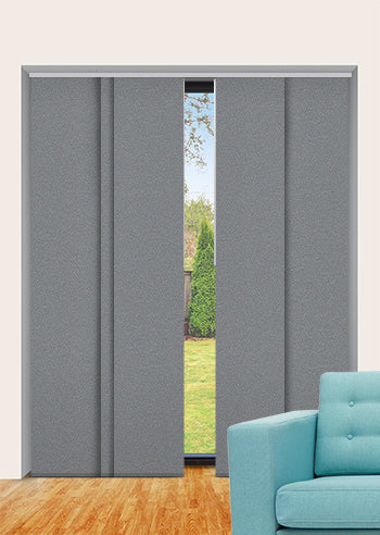 Paris Blockout Double Stack Panel Glide Blinds – Half Price Blinds