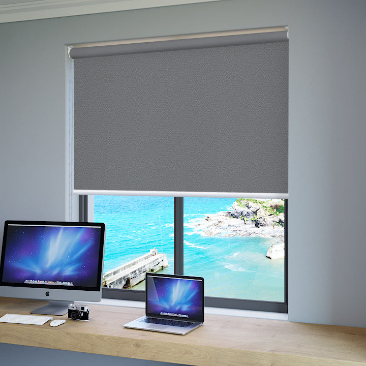 Paris Blockout Double Stack Roller Blinds – Half Price Blinds