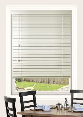 Woodlux Venetians 63mm Pearl