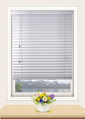 Woodlux Venetians 63mm White